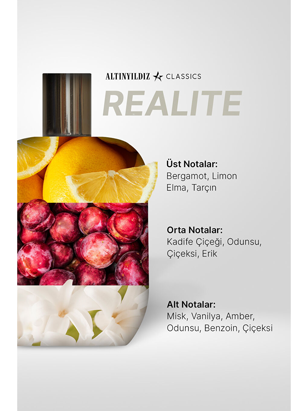Erkek Gri AC Realite EDP Parfüm 100 Ml-2