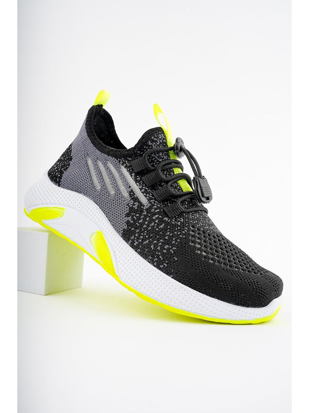 Yeşil JETSON Unisex Çocuk Bağcıklı Rahat Sneaker Spor Ayakkabı-6