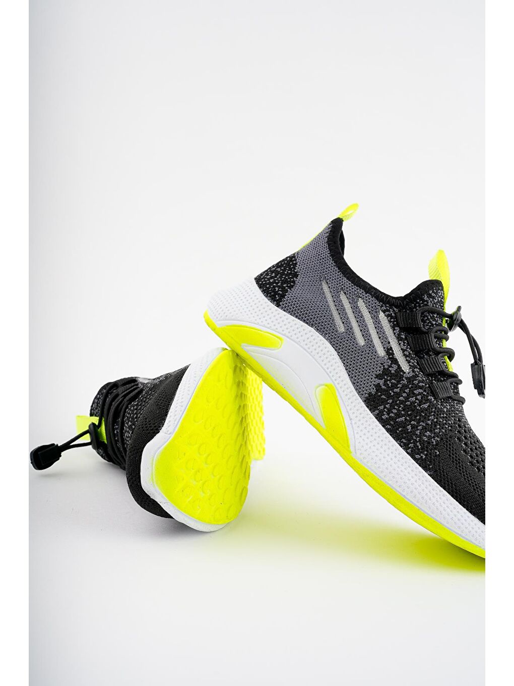 Yeşil JETSON Unisex Çocuk Bağcıklı Rahat Sneaker Spor Ayakkabı-8