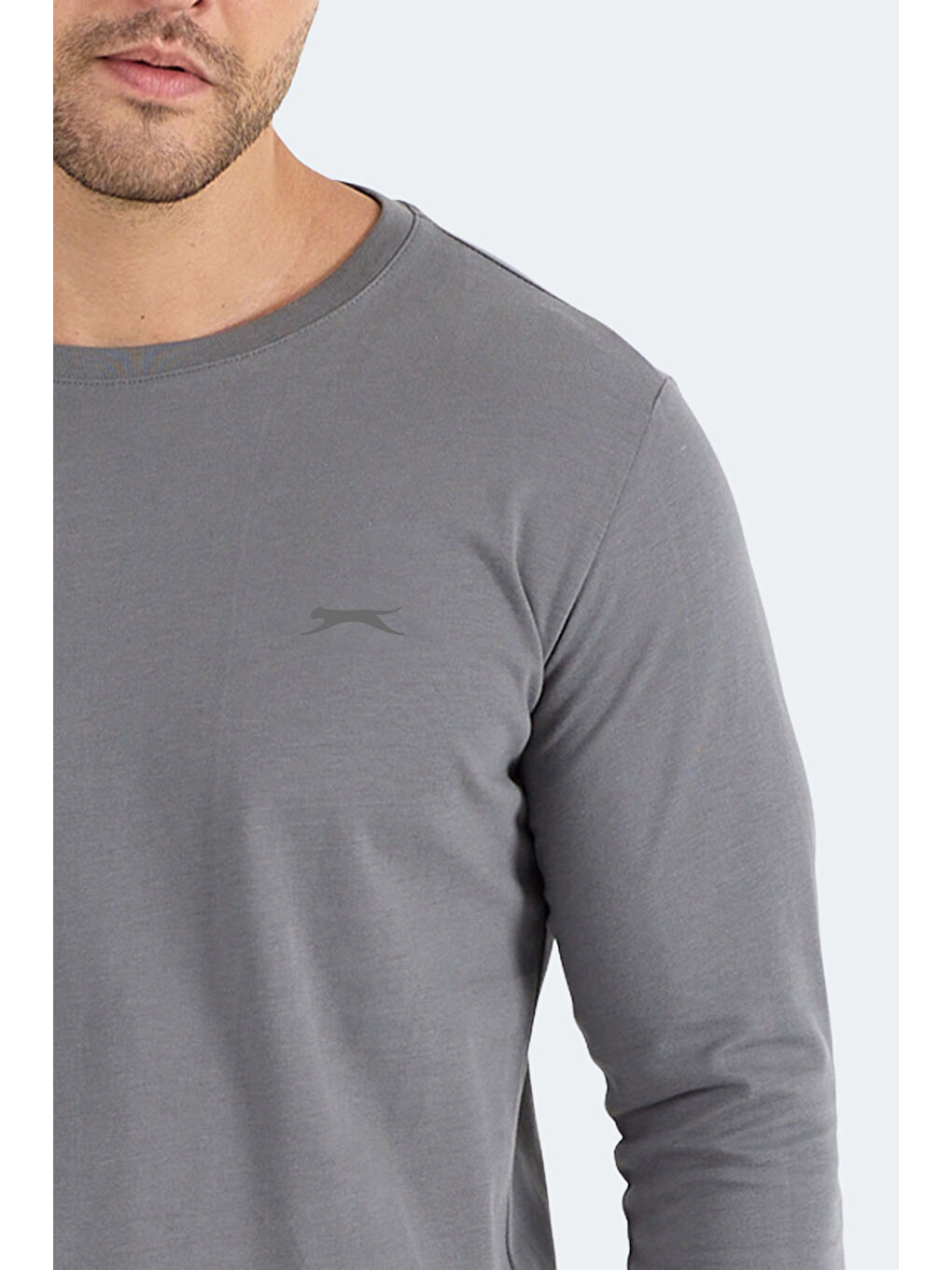 ROVER Erkek Koyu Gri Sweatshirt-1