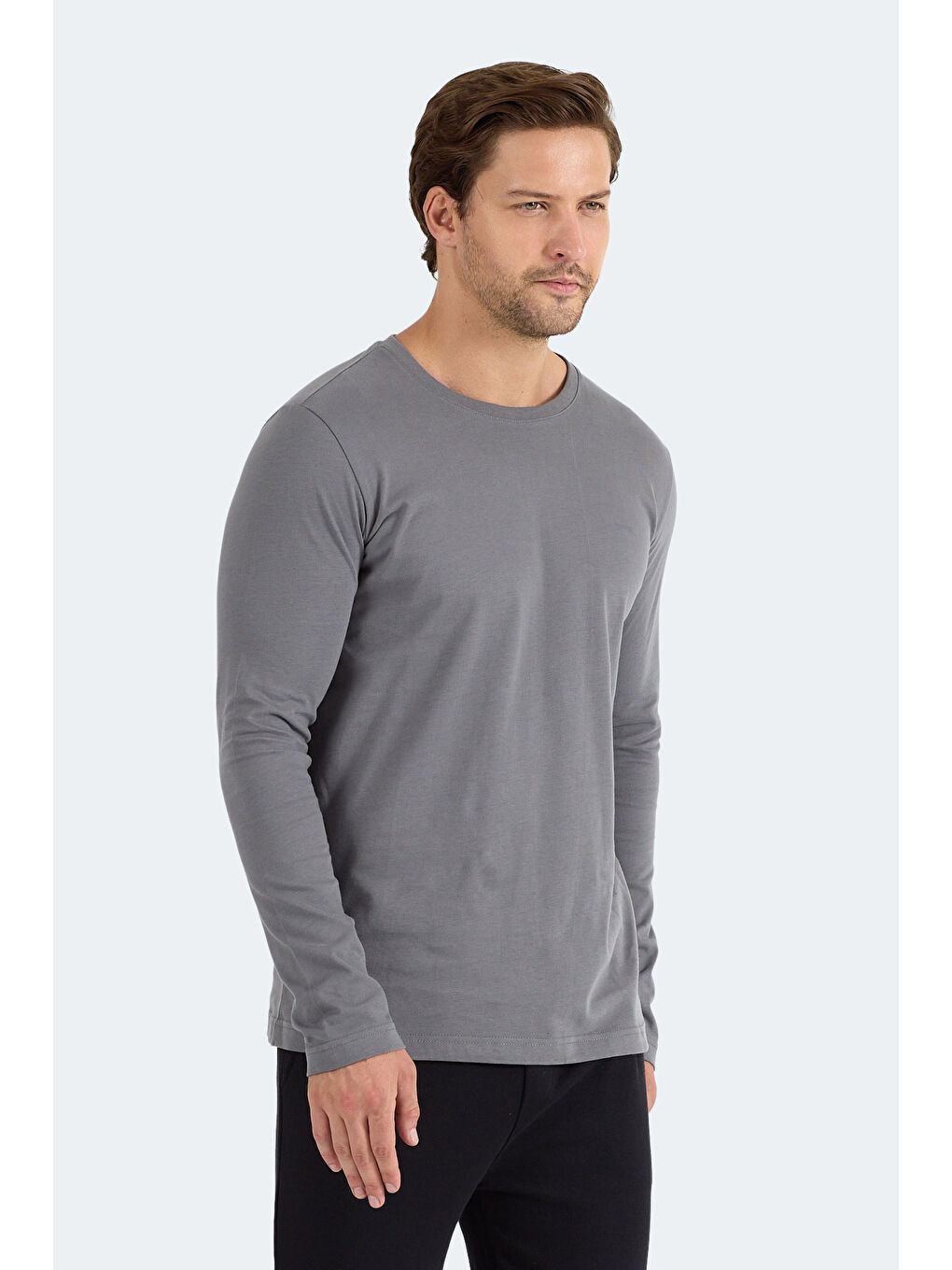 ROVER Erkek Koyu Gri Sweatshirt-3