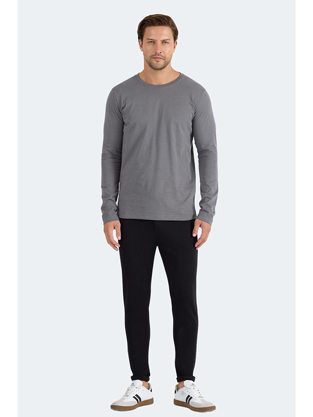 ROVER Erkek Koyu Gri Sweatshirt-6