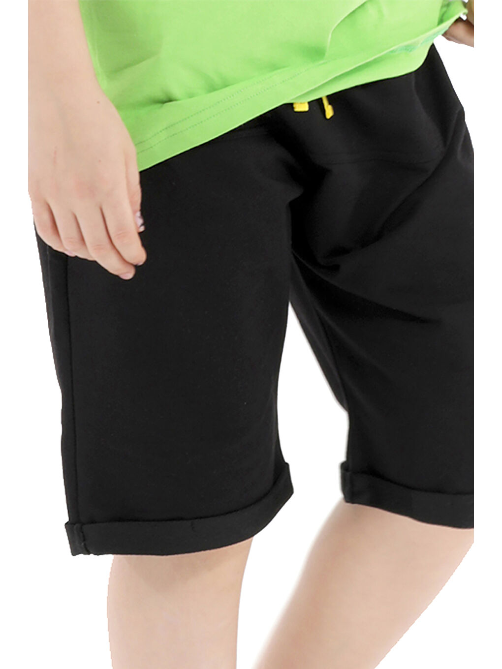 SLAZENGER PAGE Erkek Çocuk Şort Siyah - 2