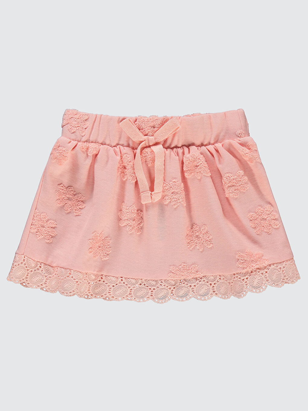 Civil Pembe Kız Bebek Etek 6-18 Ay Pudra