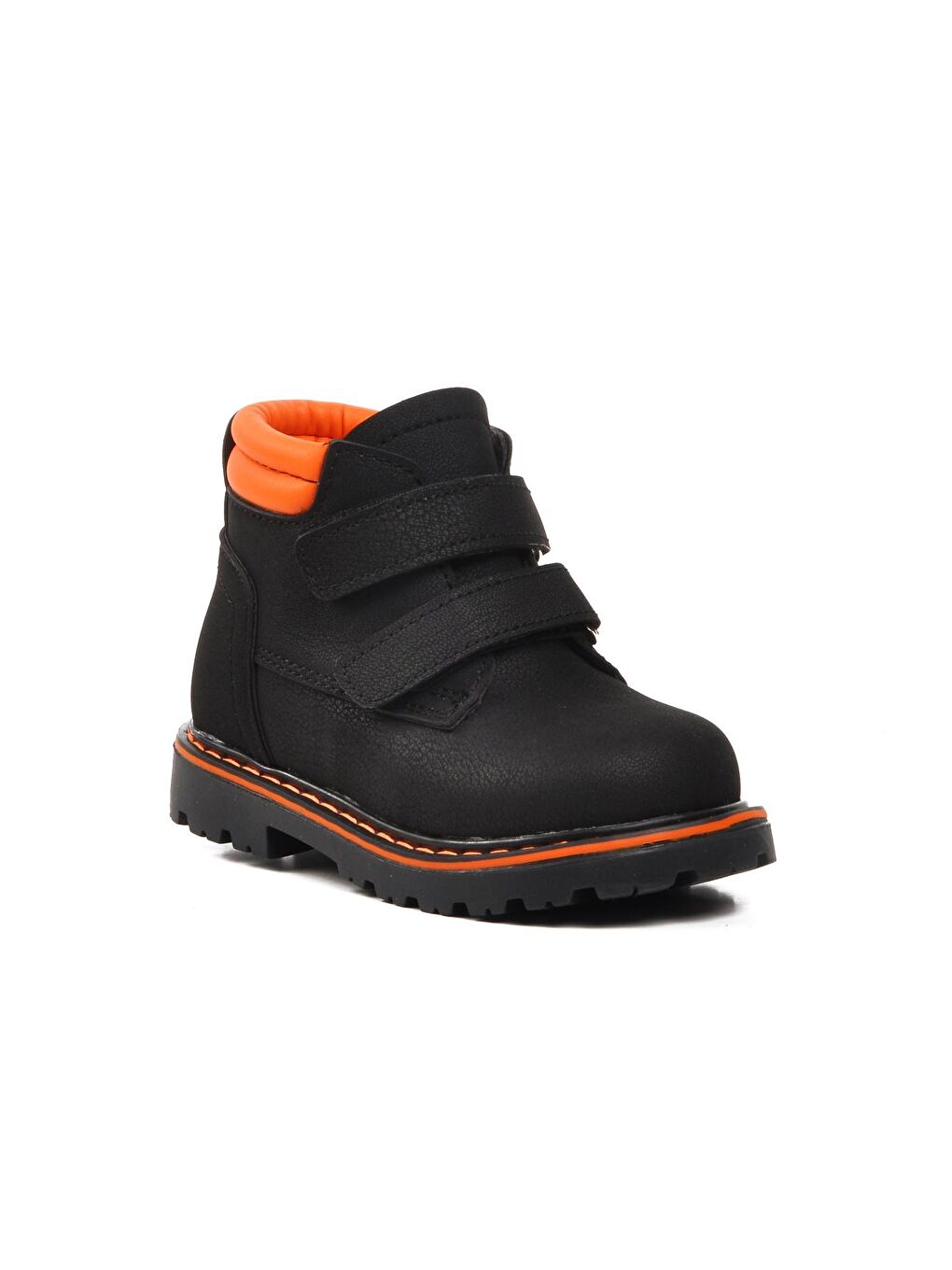 Ctaye-B Siyah-Turuncu İçi Polarlı Çocuk Bot-2