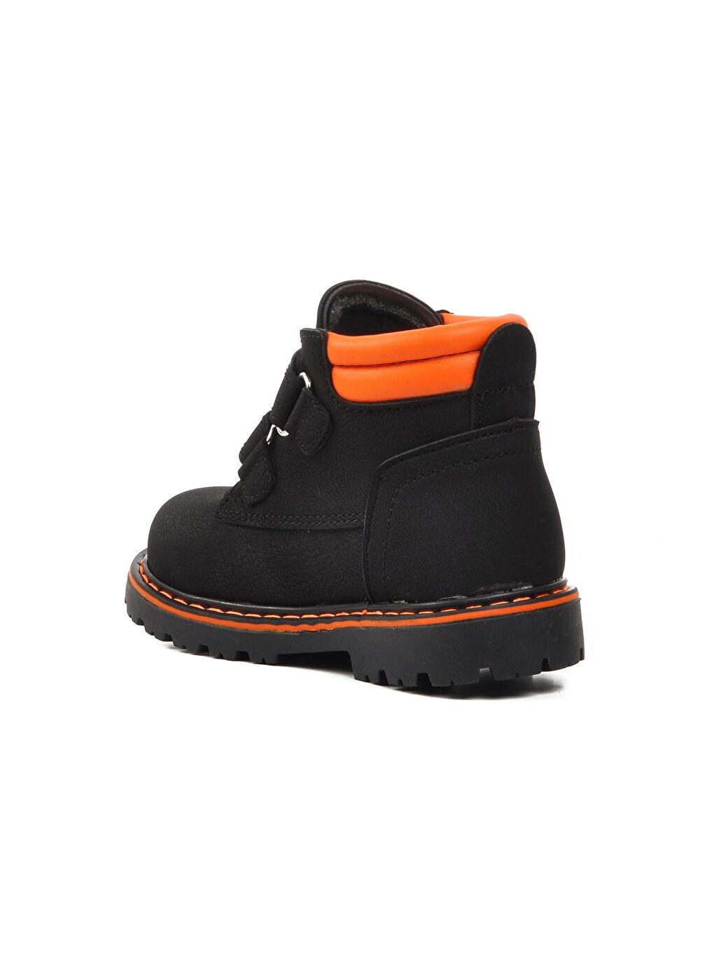 Ctaye-B Siyah-Turuncu İçi Polarlı Çocuk Bot-3