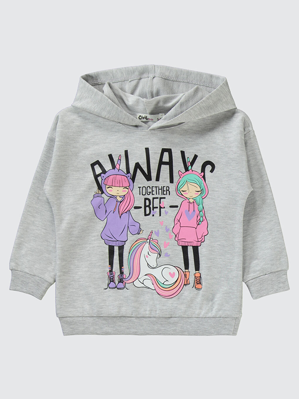 Beyaz Girls Kız Çocuk Eşofman Takımı 2-5 Yaş Karmelanj-2