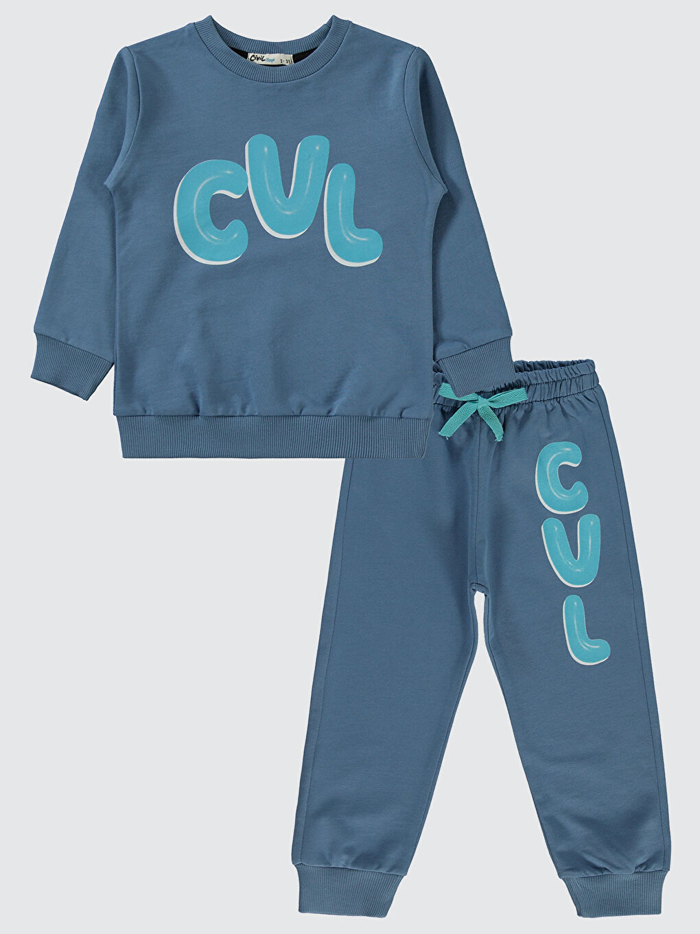 Boys Erkek Çocuk Eşofman Takımı 2-5 Yaş İndigo