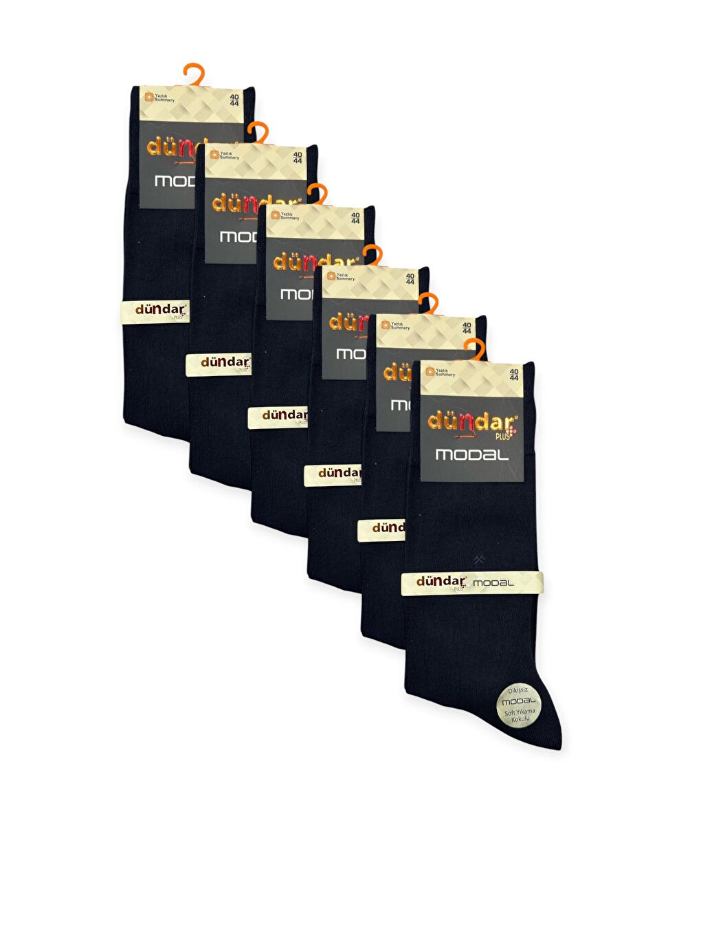 Lacivert Modal Soket Çorap 6'lı