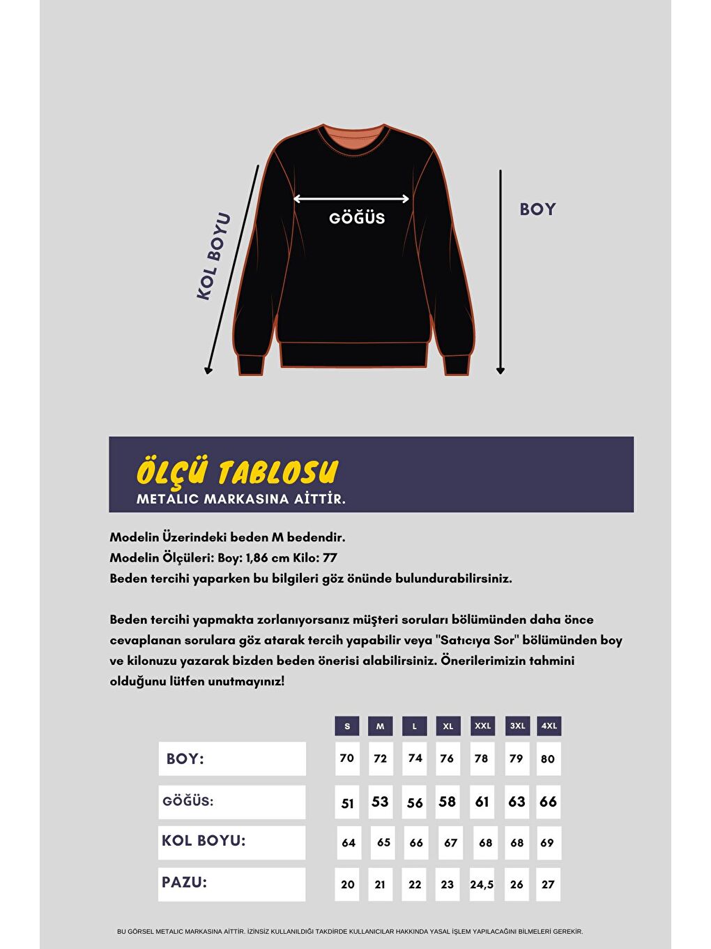 Erkek İndigo Çift Bisiklet Yaka Standart Rahat Kesim Büyük Beden Sweatshirt-5