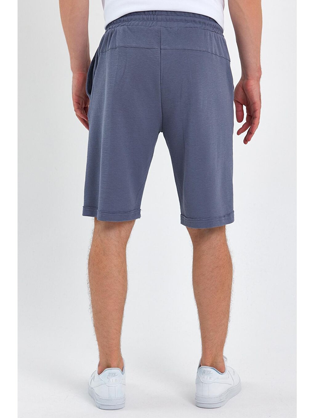 Gri Basic Şort Ottoman-4