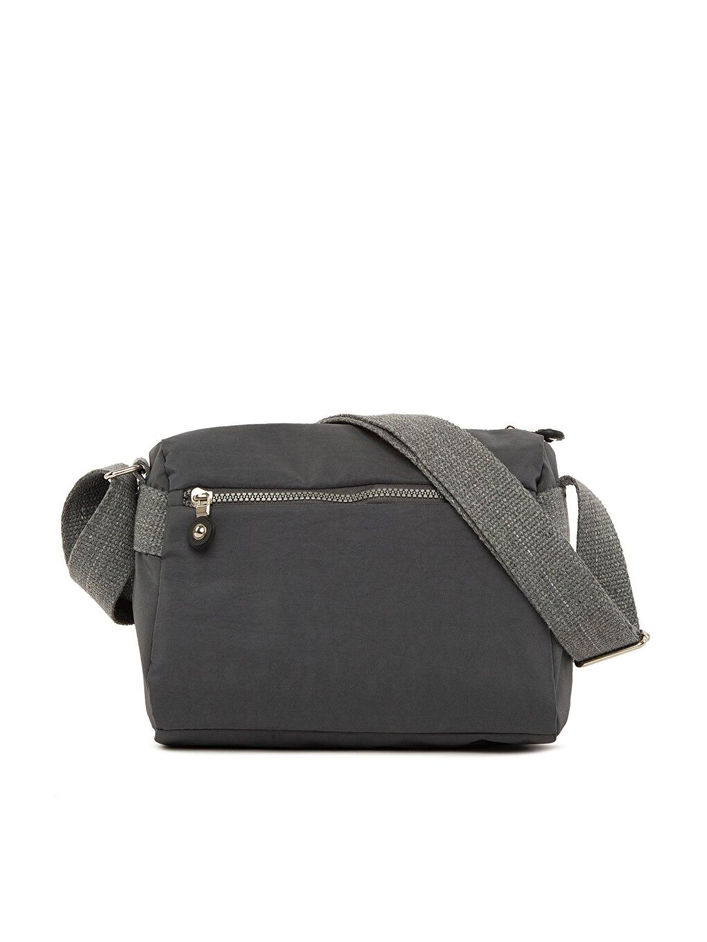 Gri Çok Cepli Paraşüt Mini Çanta-3
