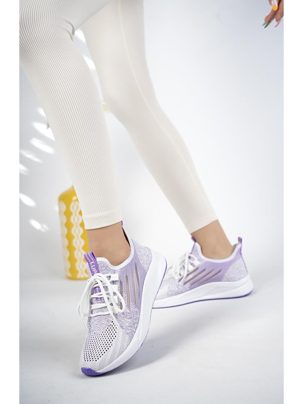 Muggo Mor Ultraboost Unisex Ortopedik Günlük  Yürüyüş Koşu Sneaker Spor Ayakkabı - 2