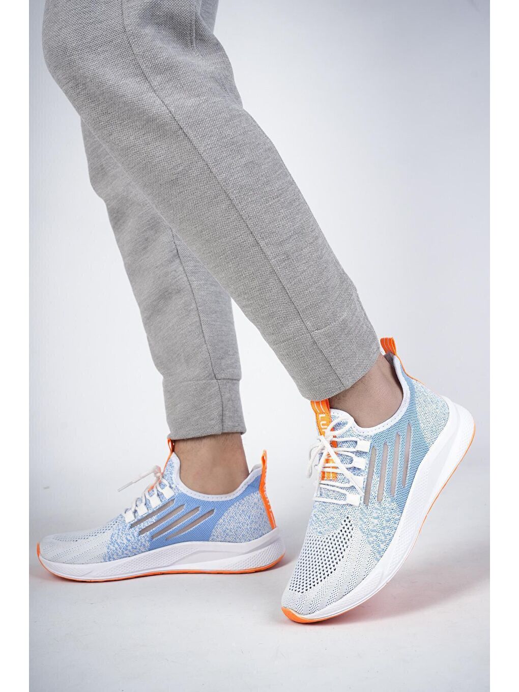 Mavi Ultraboost Unisex Ortopedik Günlük  Yürüyüş Koşu Sneaker Spor Ayakkabı