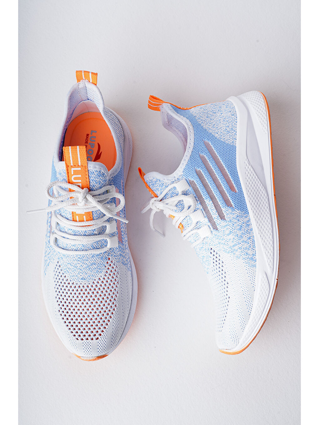 Mavi Ultraboost Unisex Ortopedik Günlük  Yürüyüş Koşu Sneaker Spor Ayakkabı-7