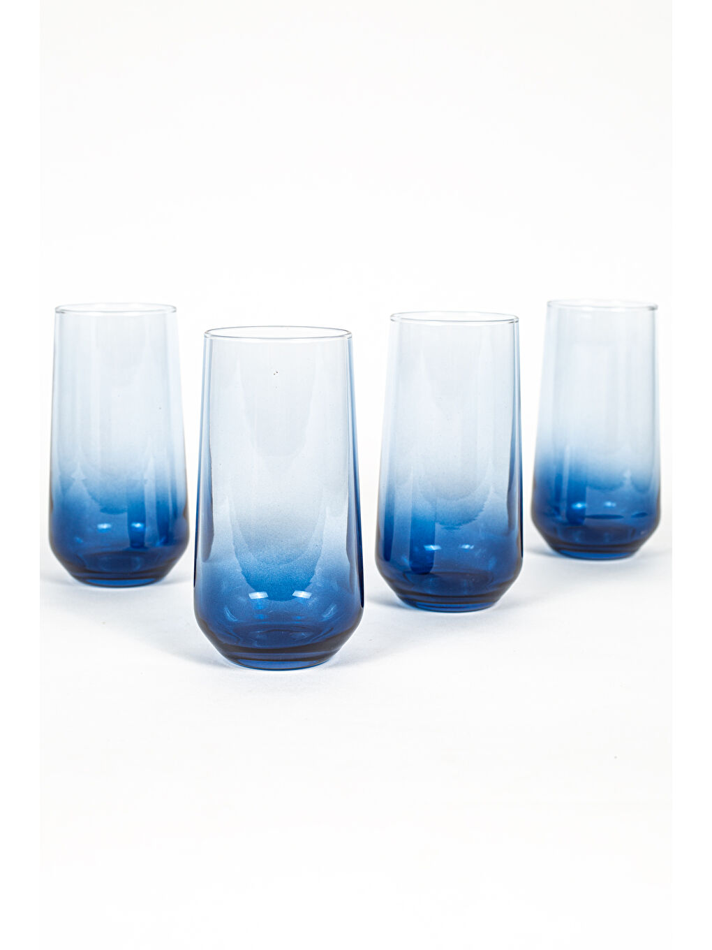 New Iconic 4'lü Meşrubat Bardağı Seti Mavi 470 cc-1