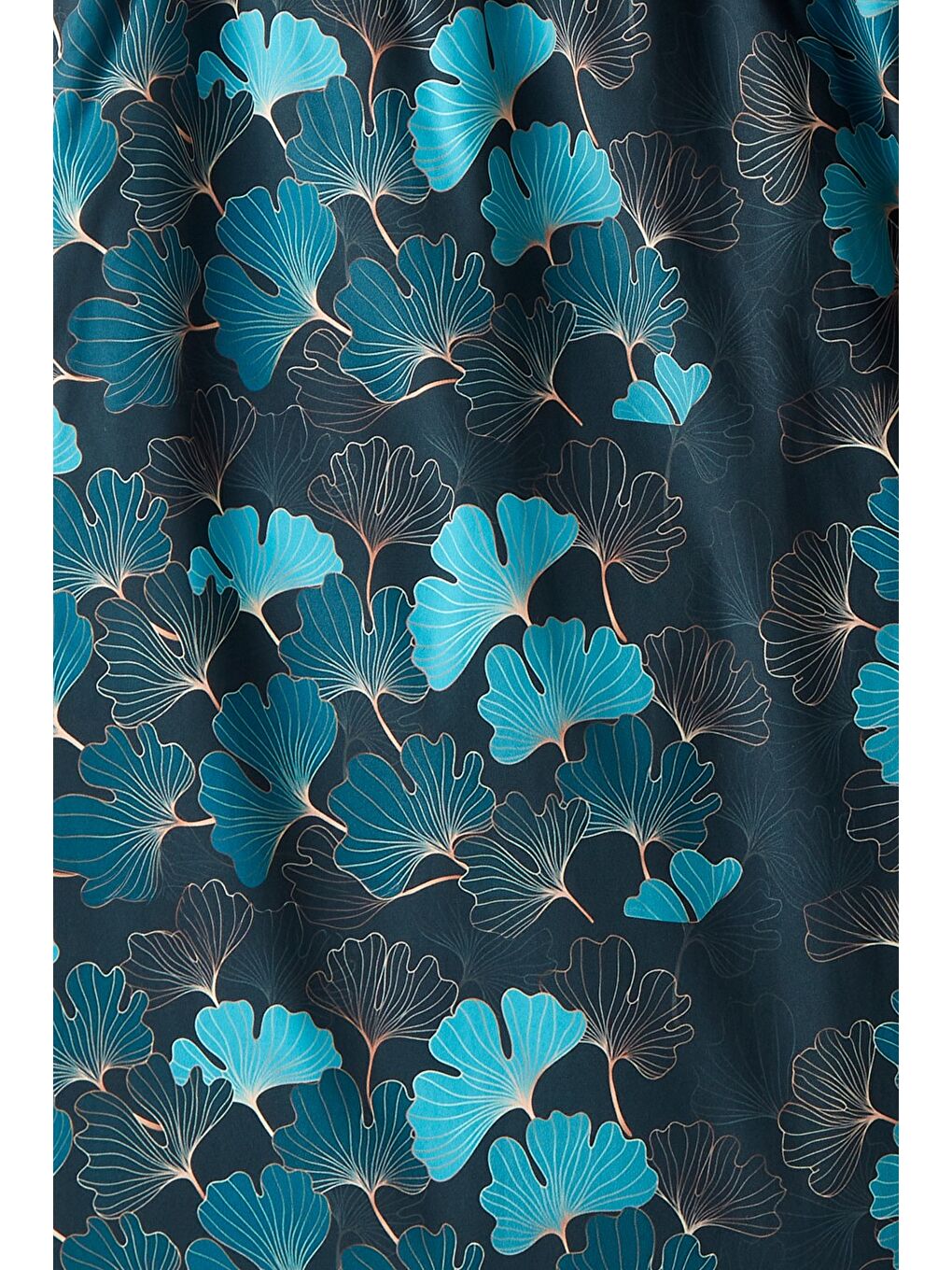 Petrol Erkek Regular Fit Desenli Deniz Şortu-7