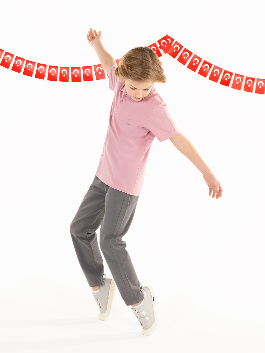 Boys Erkek Çocuk Pantolon 2-5 Yaş Gri-1