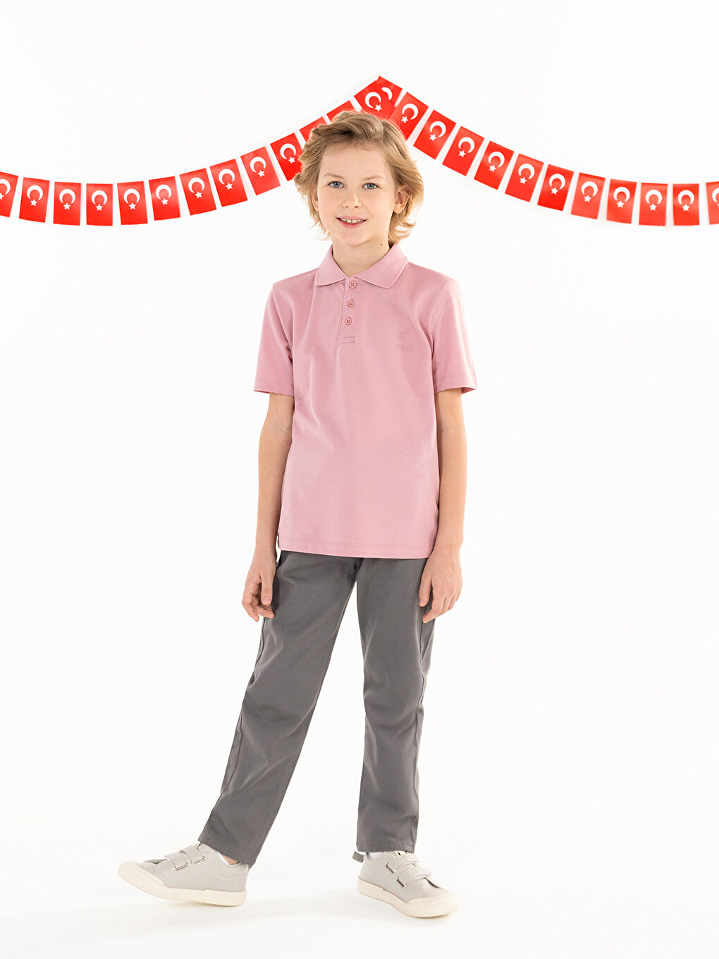 Boys Erkek Çocuk Pantolon 2-5 Yaş Gri-2