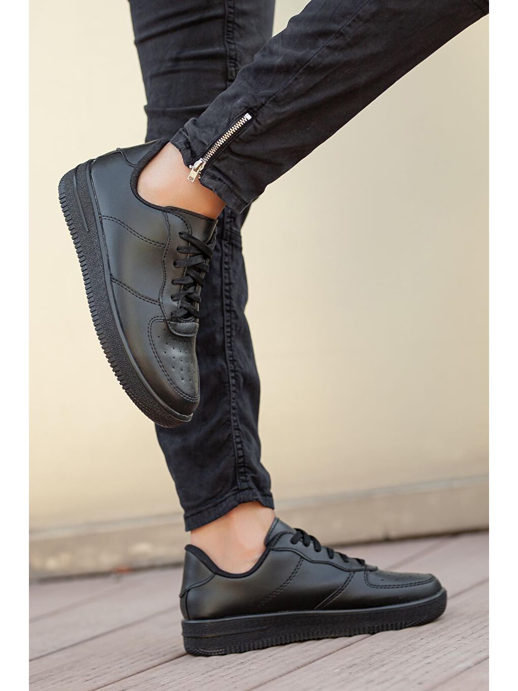 Siyah HOPE Kadın Günlük Sneaker