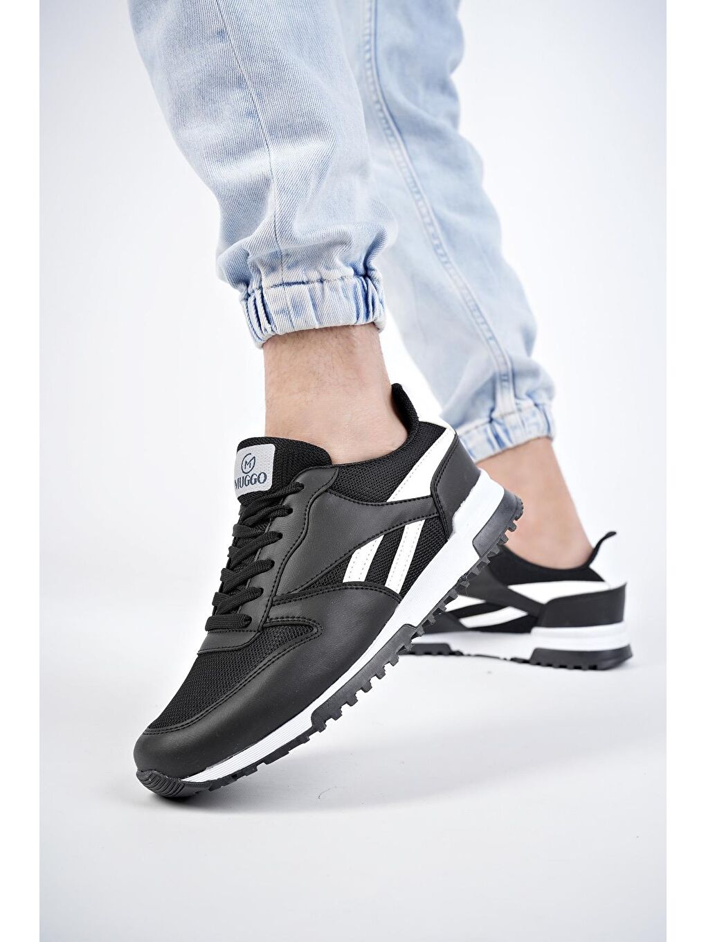 Siyah Elvis Unisex Ortopedik Günlük  Yürüyüş Koşu Sneaker Spor Ayakkabı-1