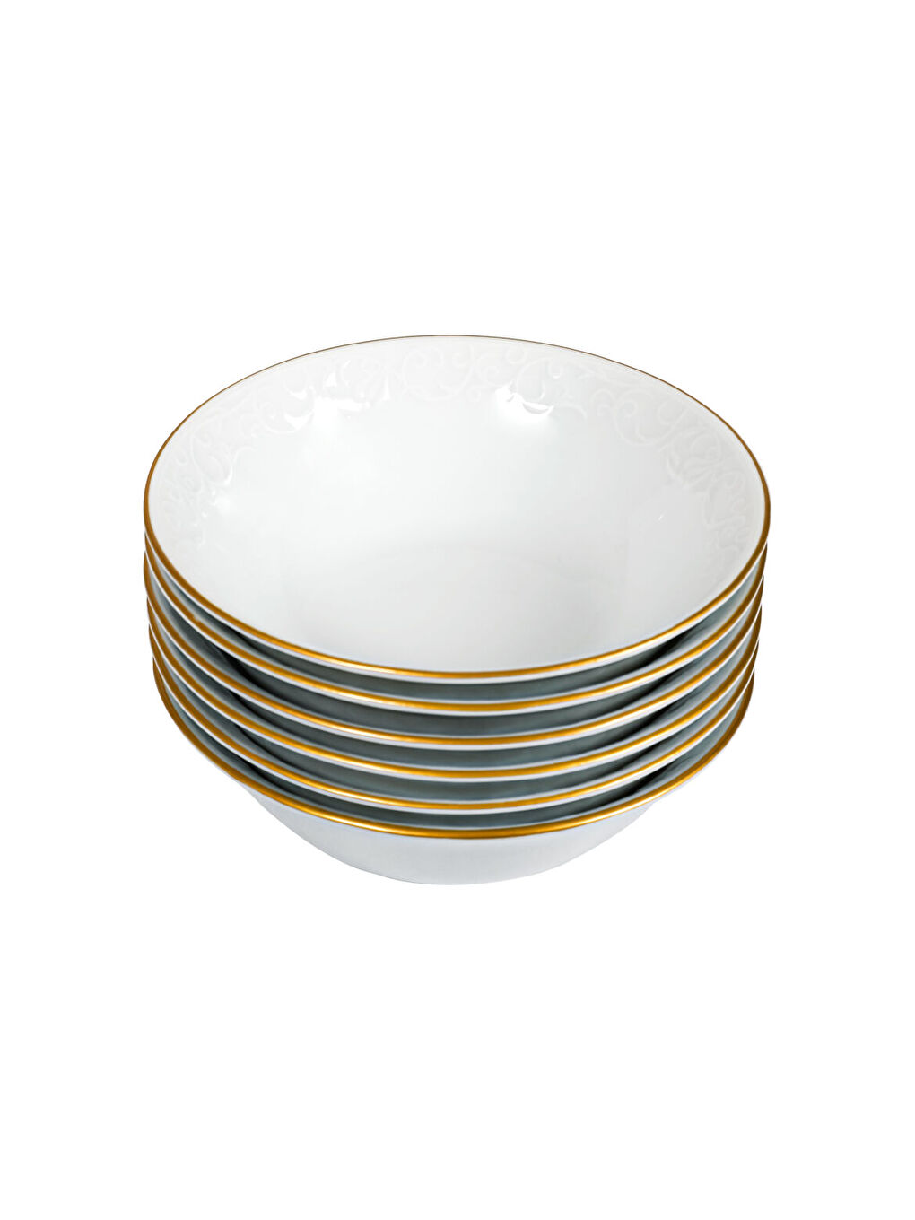 Ekru Bahar Dalı 14 cm Çorba Kasesi