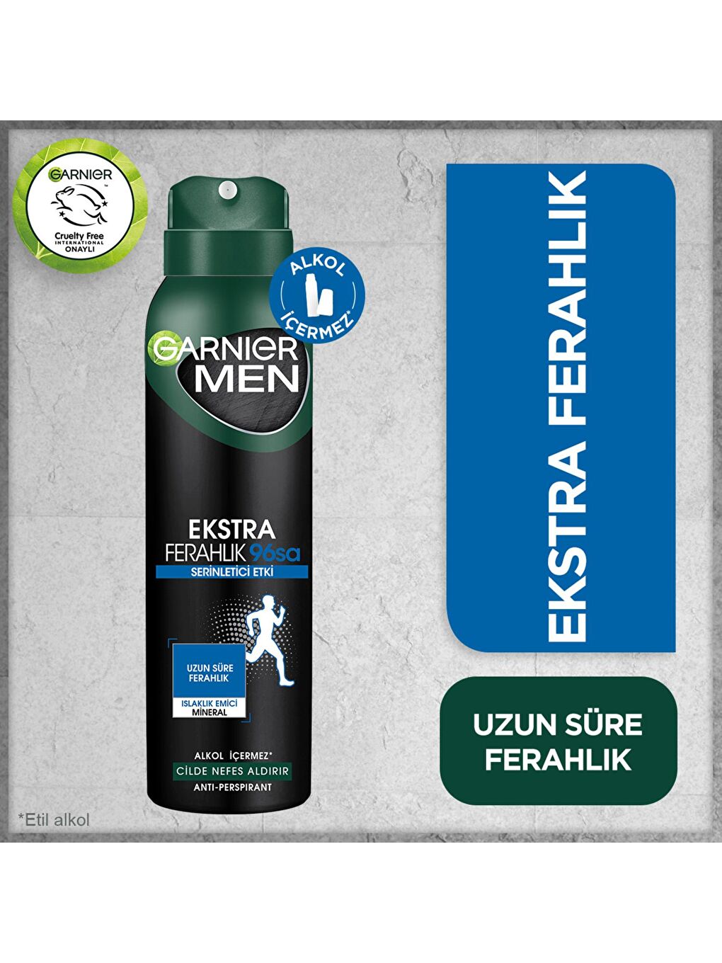 GARNIER Men Ekstra Ferahlık Sprey Deodorant