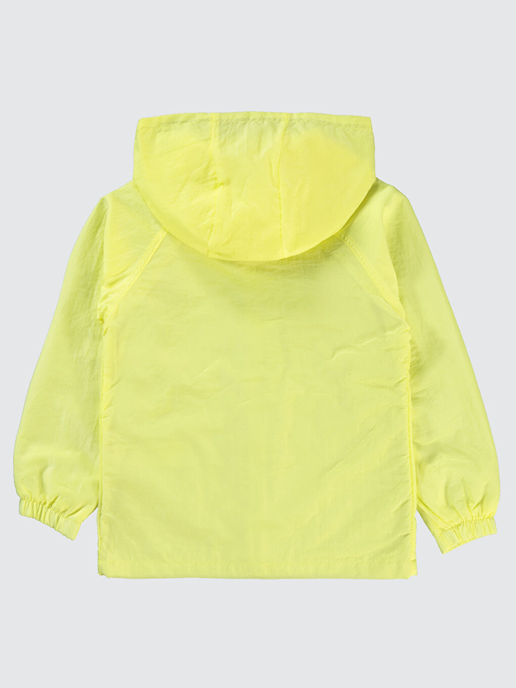 Girls Kız Çocuk Kapüşonlu Yağmurluk 6 9 Yaş Sarı-2