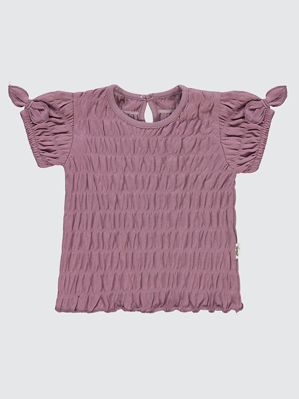 Baby Kız Bebek Tişört 6-18 Ay Leylak Lila