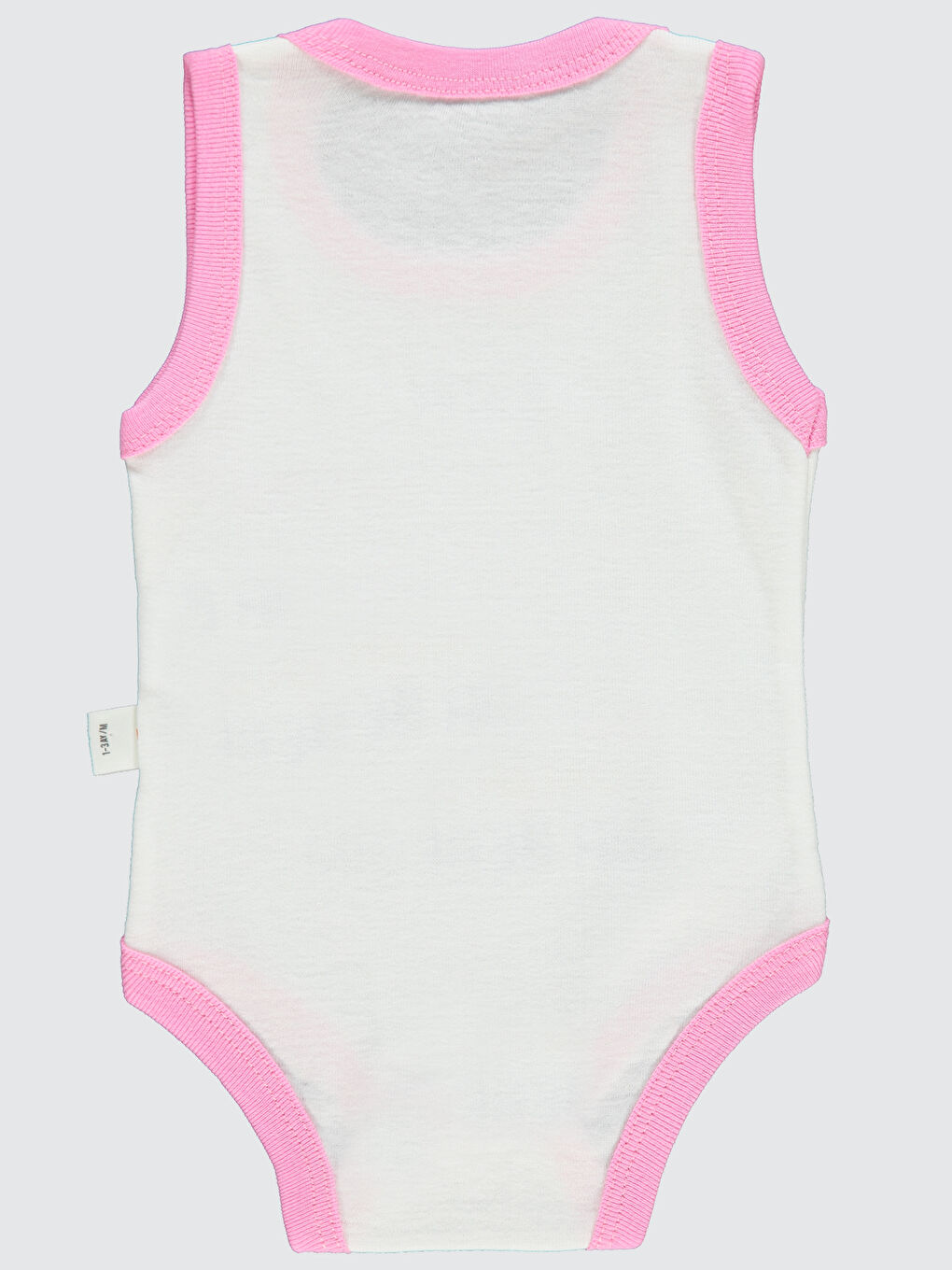 Civil Baby Bebek Çıtçıtlı Badi 1-36 Ay Pembe - 1