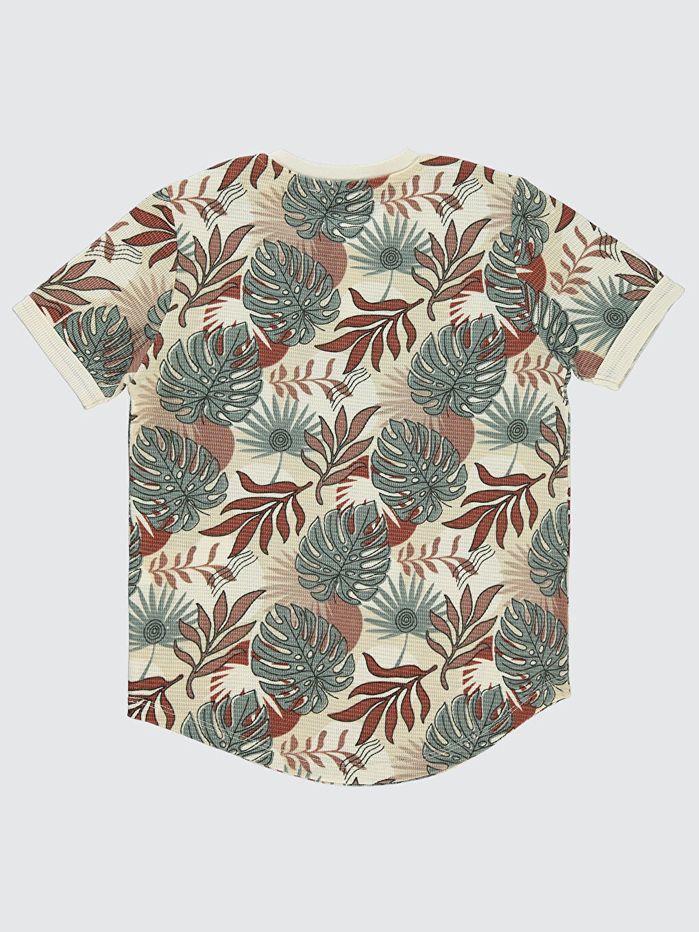 Bej Boys Erkek Çocuk Tişört 6-9 Yaş Fil Dişi-1