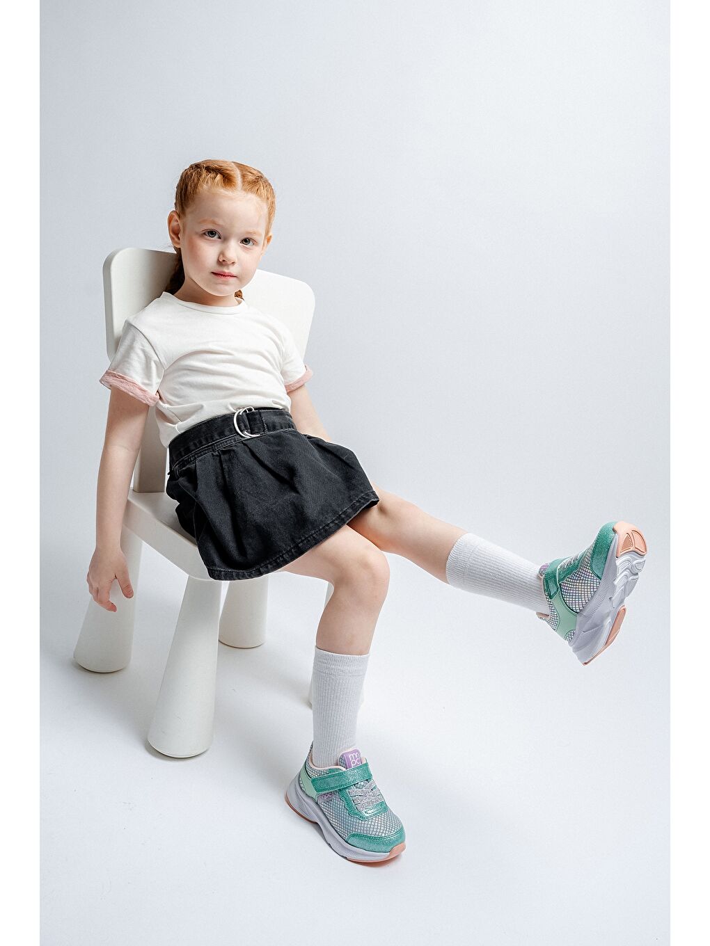 Kız Çocuk Yeşil Spor Ayakkabı-1