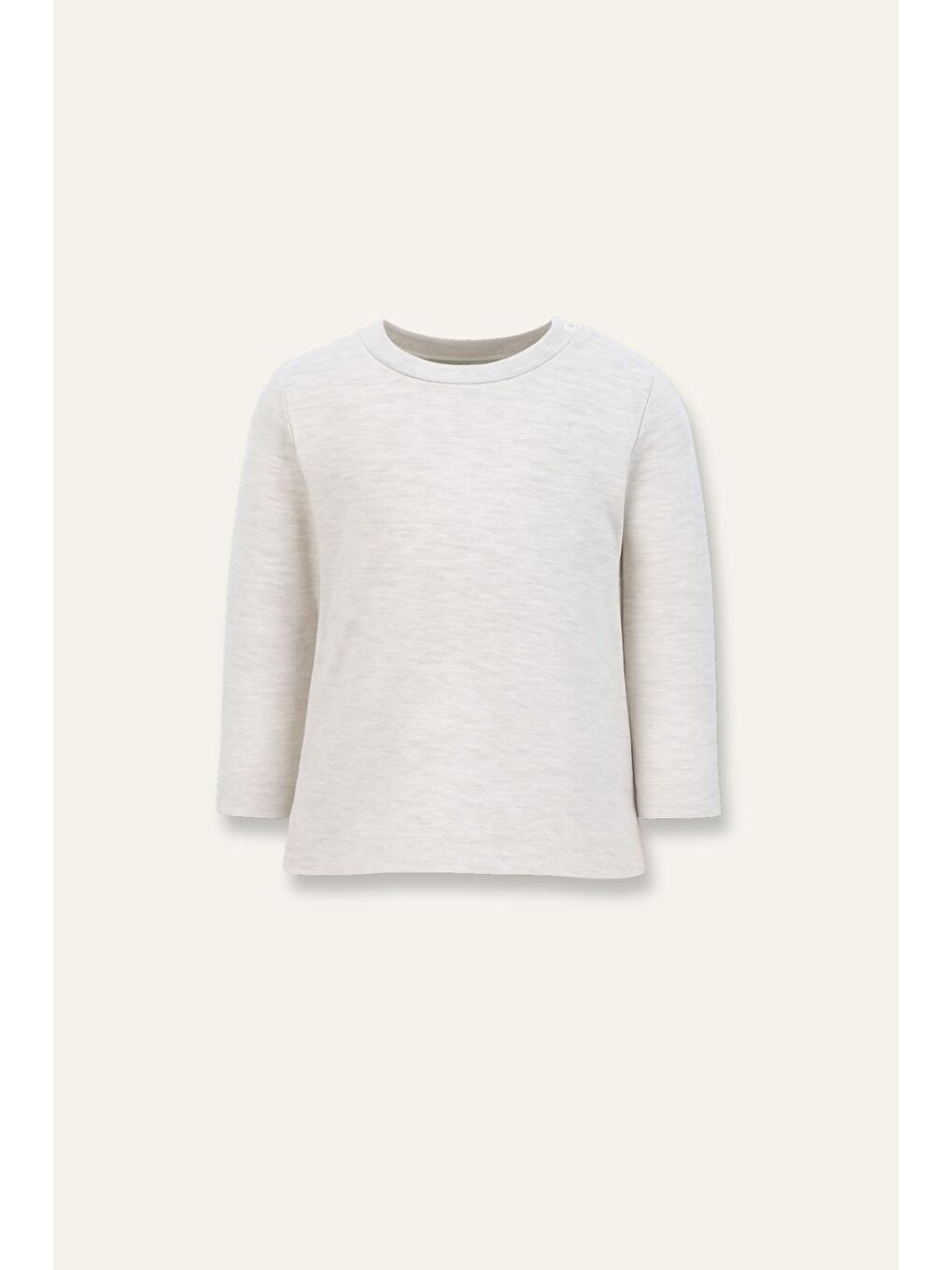 Erkek Bebek Ekose Desen Salopet Ve T-Shirt Takım - Haki-2