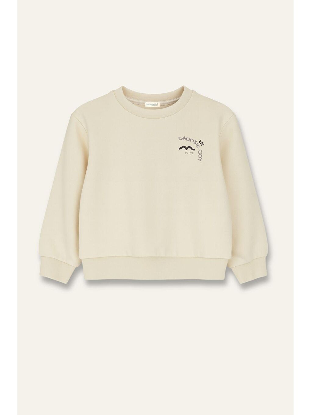 Kahverengi Erkek Bebek Sweatshirt Ve Pantolon Takım - Kahve-4