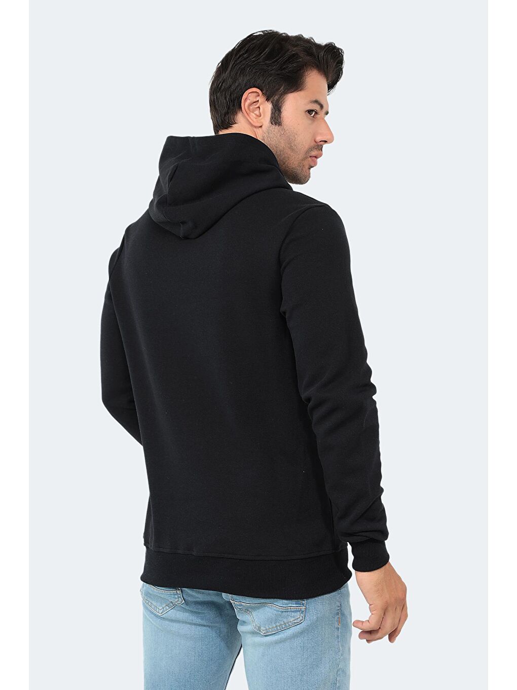 BARNA Erkek Kapüşonlu Sweatshirt Lacivert-1