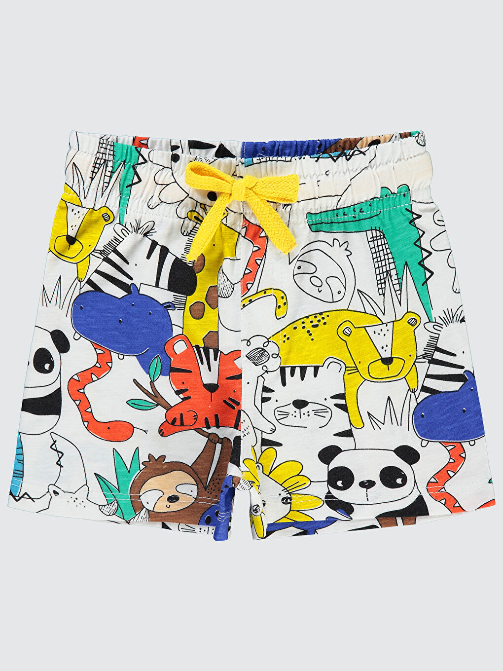 Boys Erkek Çocuk Şort 2-5 Yaş Beyaz