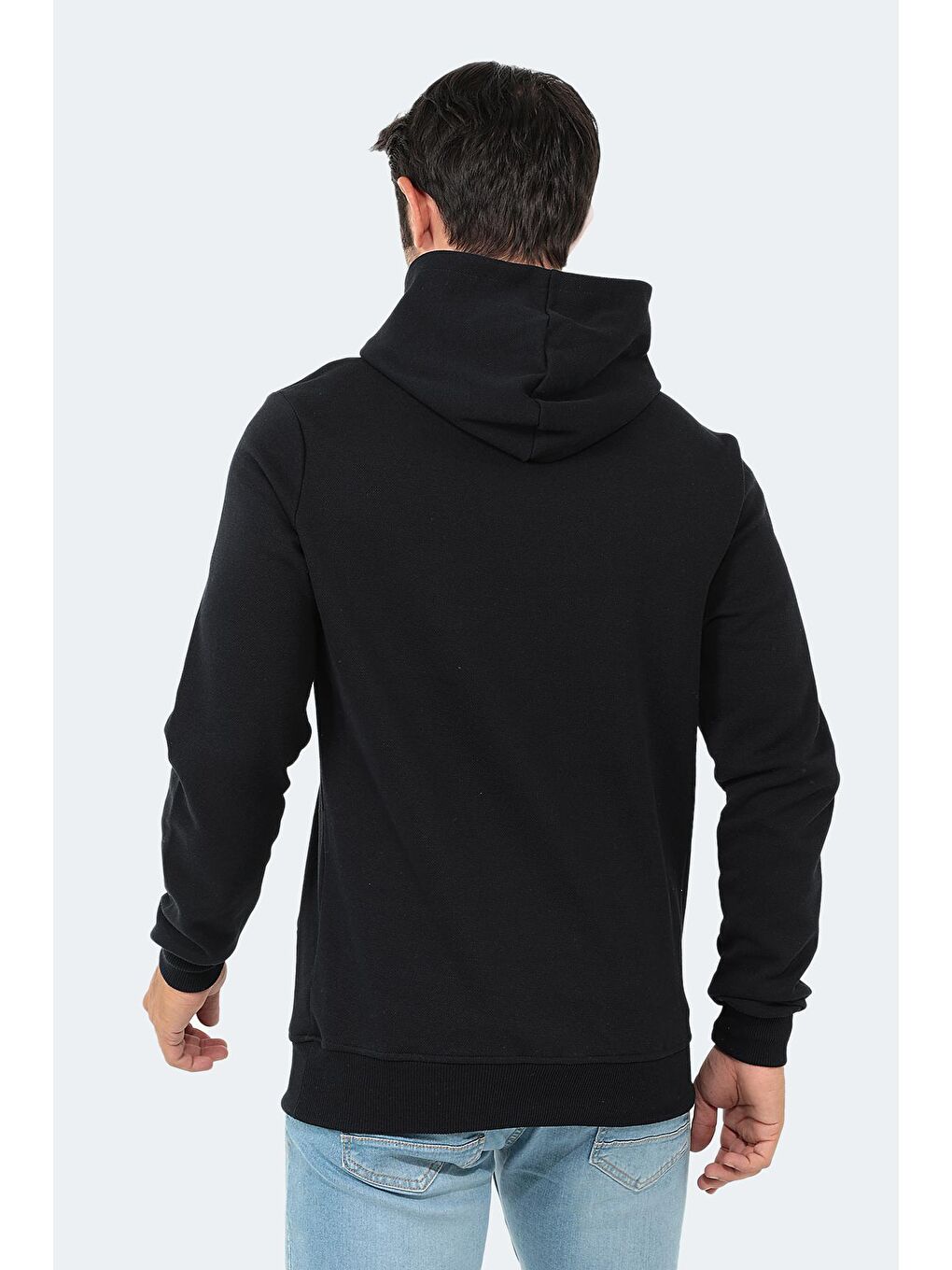 BARNA Erkek Kapüşonlu Sweatshirt Lacivert-3