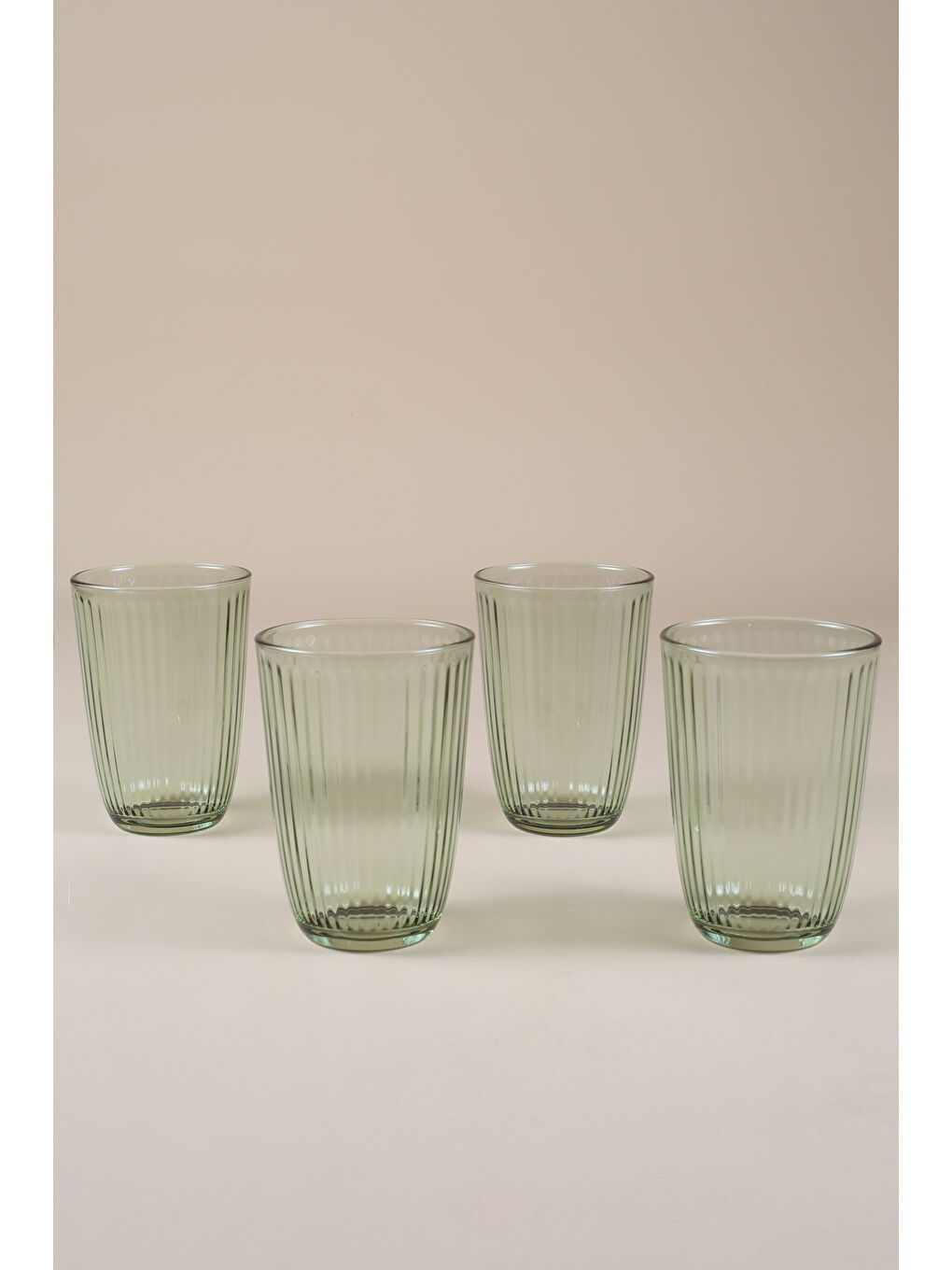 Renksiz Splendid 4'lü Meşrubat Bardağı Seti Yeşil 395 cc-1