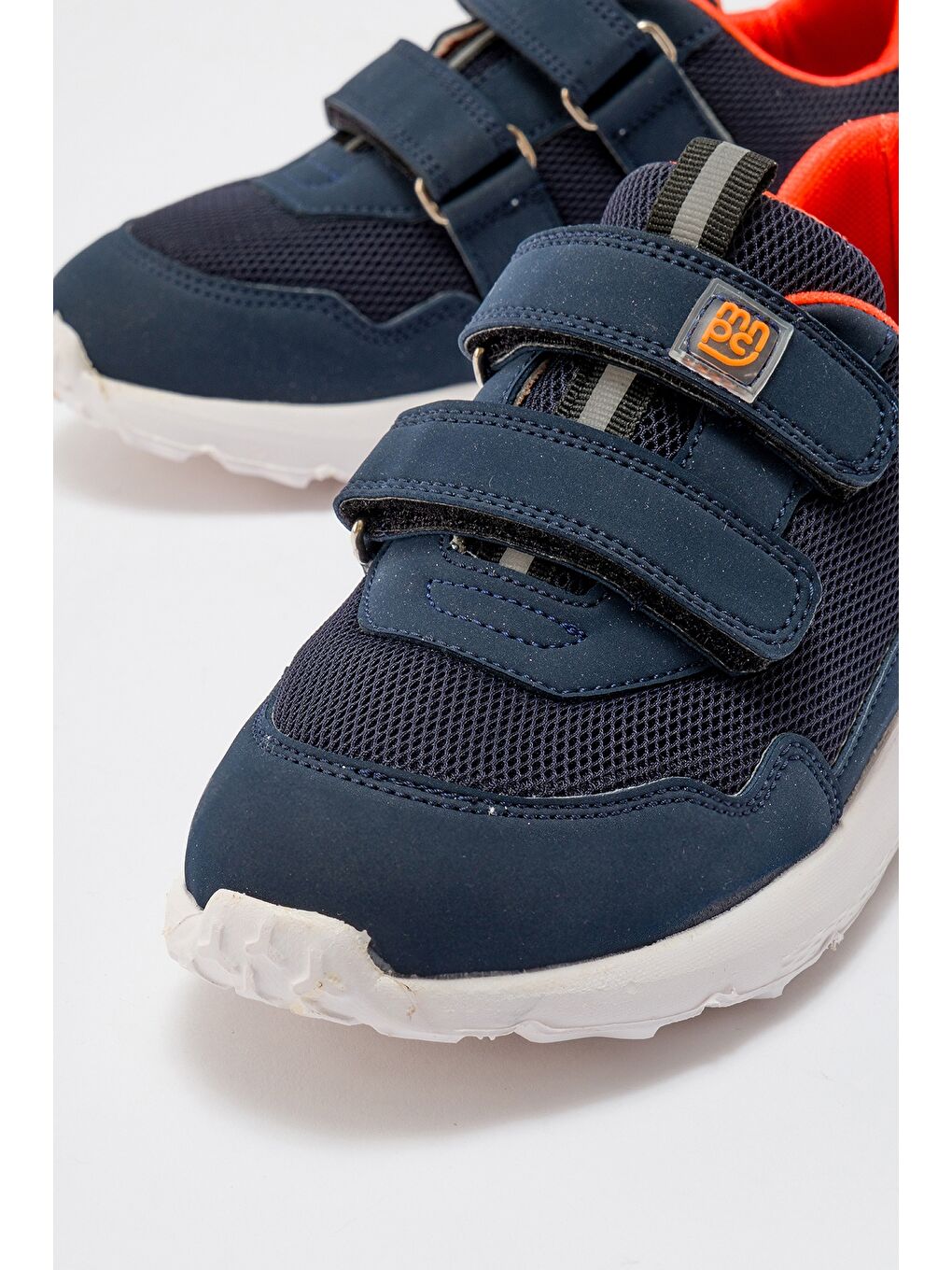 Lacivert Erkek Çocuk Laci-Turuncu Spor Ayakkabı-1