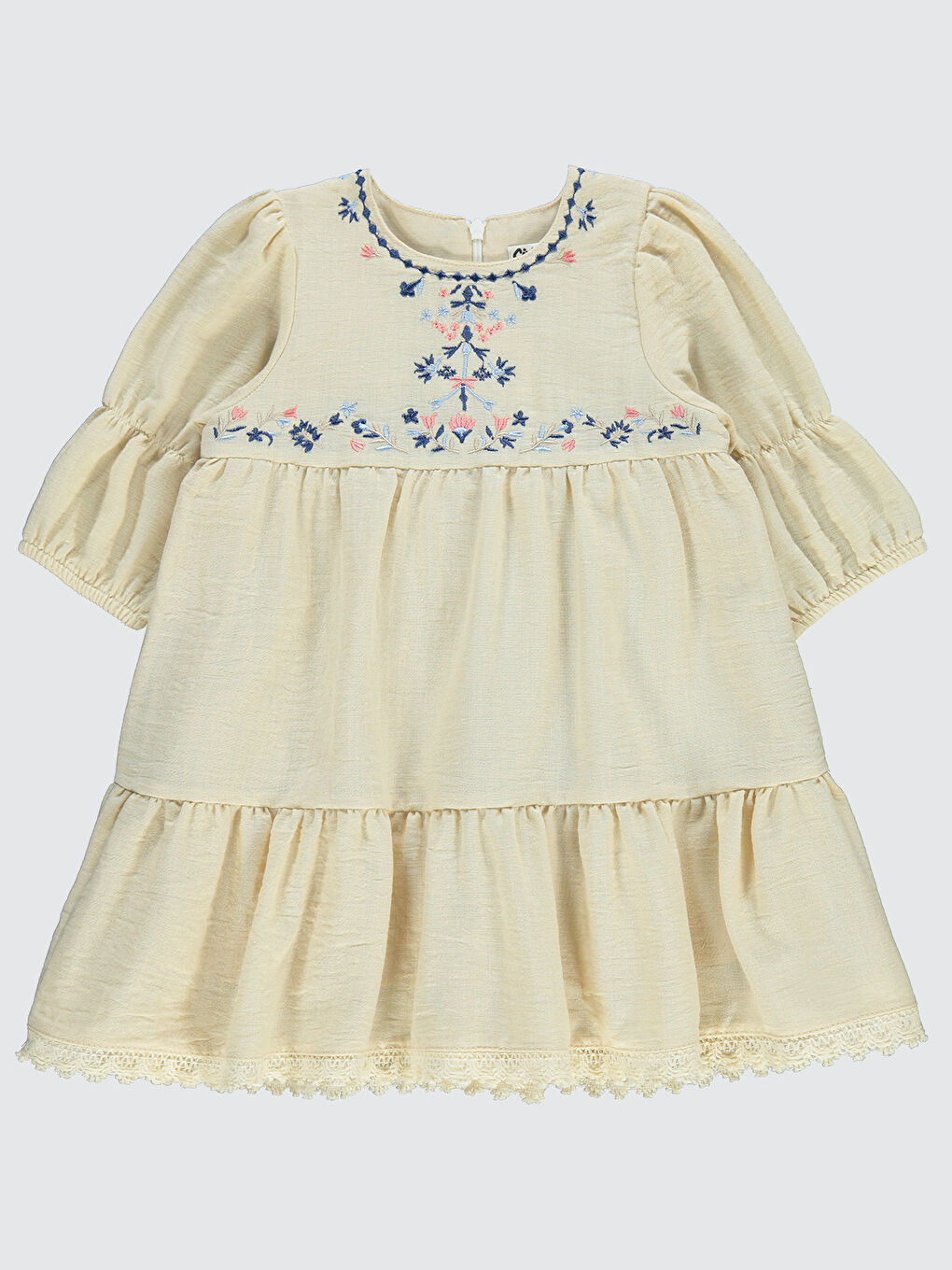 Girls Kız Çocuk Elbise 2-5 Yaş Bej