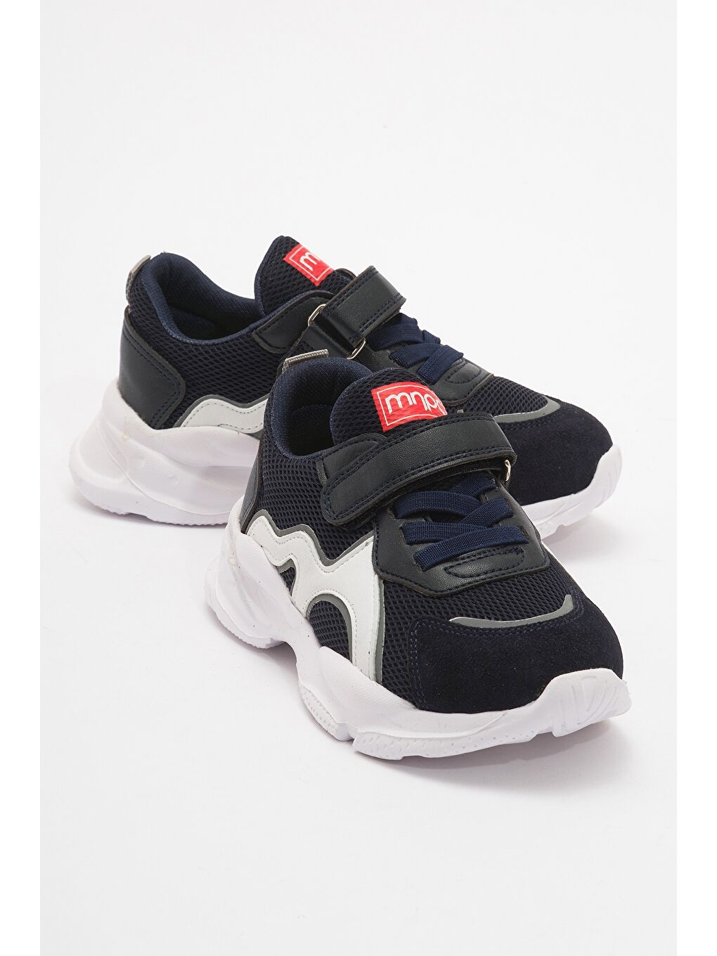 Erkek Çocuk Lacivert Hakiki Deri Günlük Spor Ayakkabı