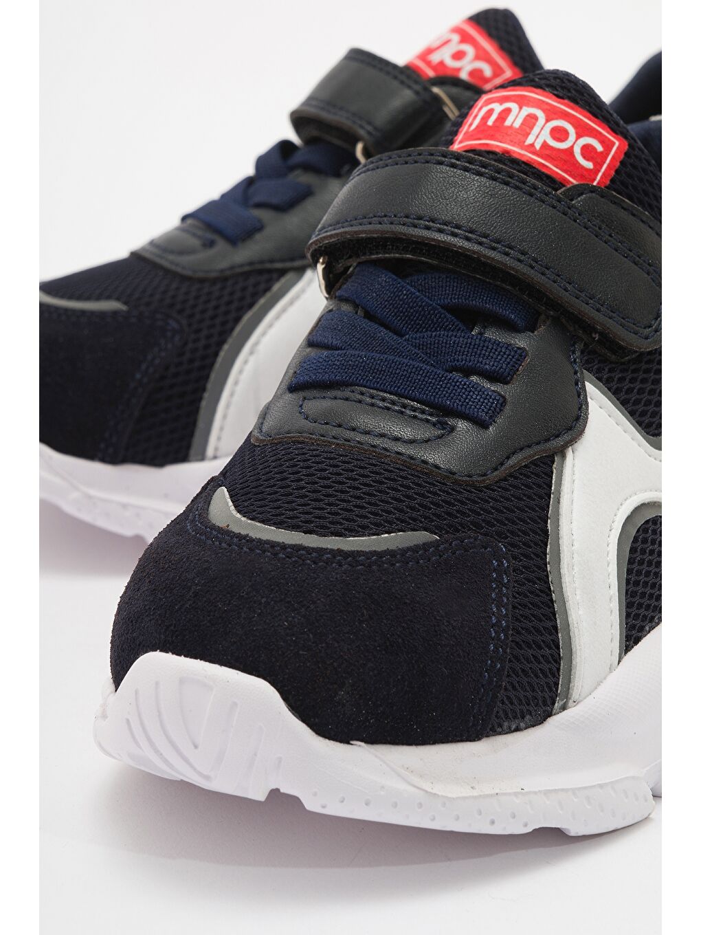 Erkek Çocuk Lacivert Hakiki Deri Günlük Spor Ayakkabı-1