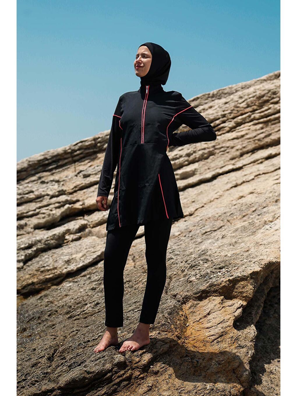 Siyah Tam Kapalı Tesettür M2271-3