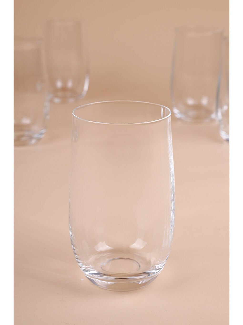 Renksiz Angela Kristal Optik 6'lı Meşrubat Bardağı Seti 380 cc