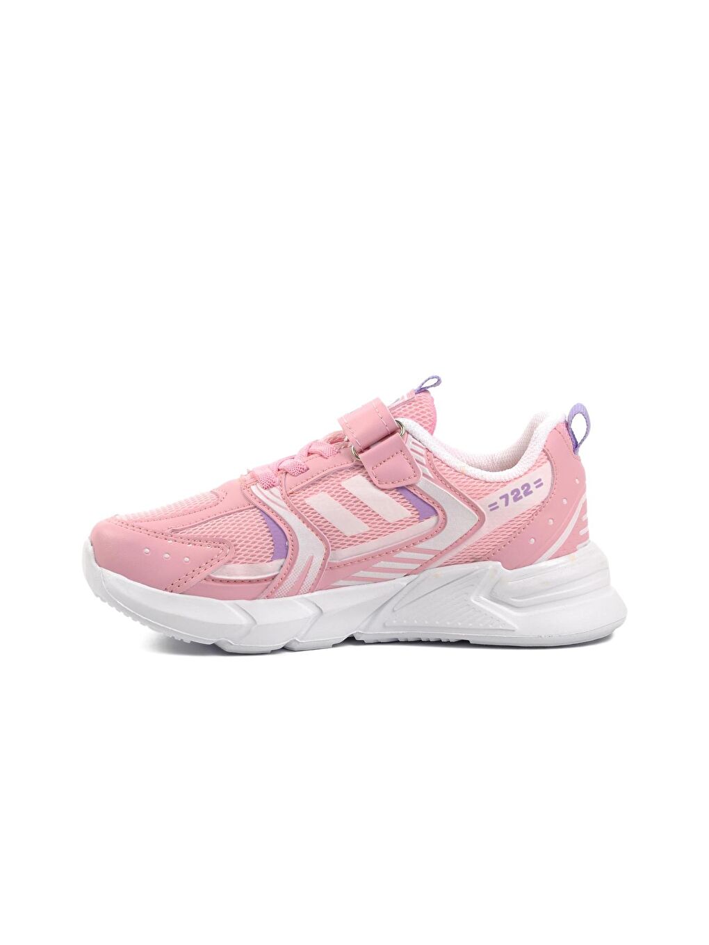 722Y-F Pembe-Lila Çocuk Spor Ayakkabı-1