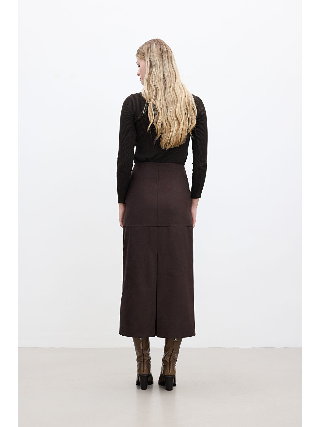 Kahverengi Suni Deri Etek Acı Kahve-7
