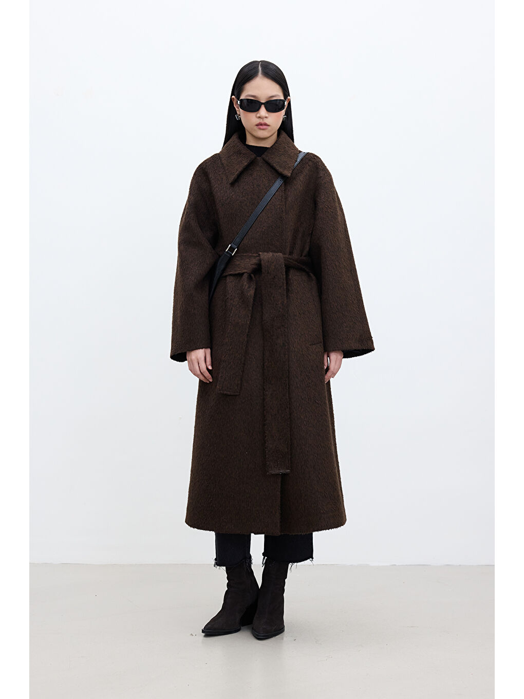 Kahverengi Dıana Maxı Premıum Kaban Acı Kahve-6