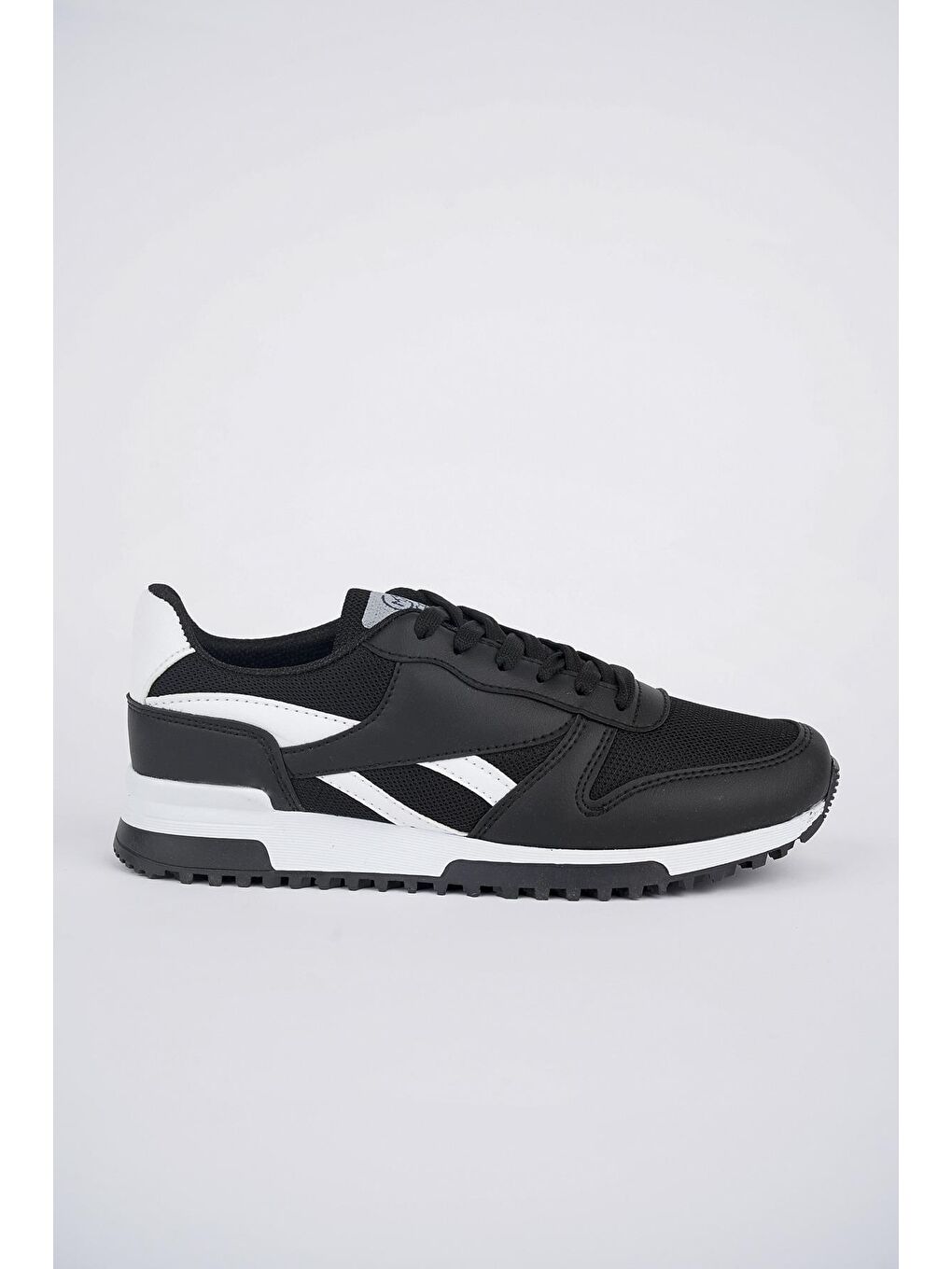 Muggo Siyah MGMORİS Unisex Günlük Garantili Yürüyüş Koşu Sneaker Spor Ayakkabı - 4