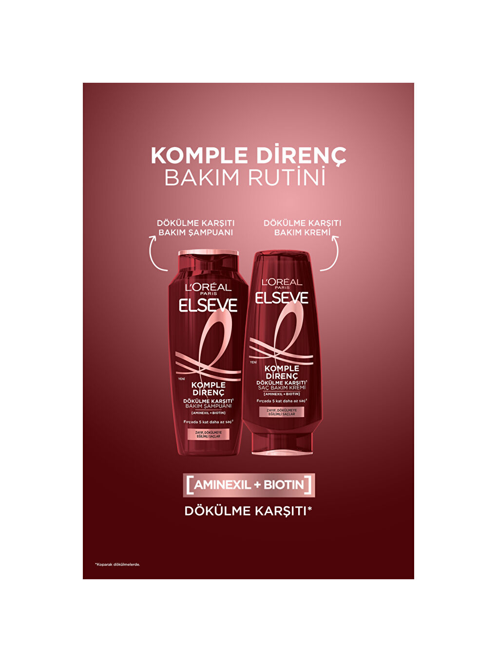 L'Oréal Paris Elseve Komple Direnç Dökülme Karşıtı Şampuan 300 ml-4