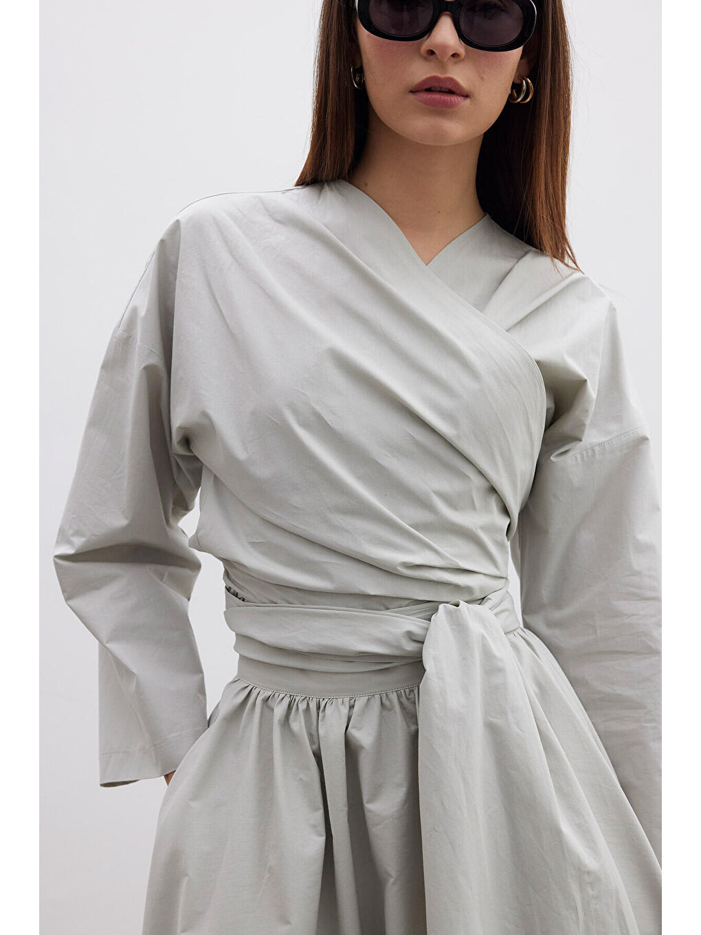 Kimono Tarz Premium Gömlek Yeşil-2